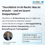 KI & Recht für Nicht-Juristen: Überblick, Gestaltungsspielräume und Fallen