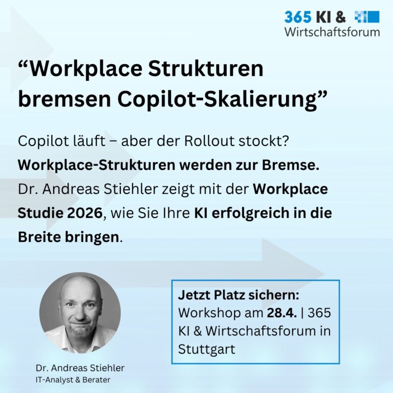 Die Copilot-Rollout-Bremsen lösen – mit modernisierten Workplace-Strukturen
