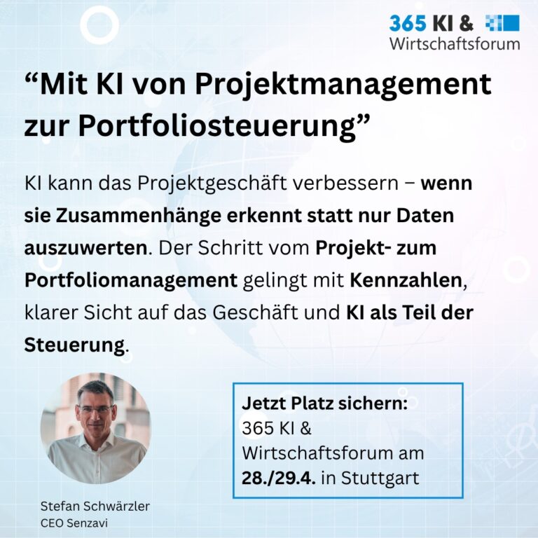 Von KI-Hype zu echter Steuerbarkeit: Wie Sie Ihr Projektportfolio im Griff behalten 
